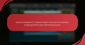 Exklusive Aufladeboni für Edelstein-Pakete: Influencer-Partnerschaften, Einzigartige Belohnungen, Markenkooperationen