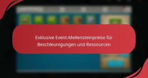 Exklusive Event-Meilensteinpreise für Beschleunigungen und Ressourcen