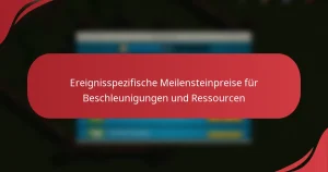 Ereignisspezifische Meilensteinpreise für Beschleunigungen und Ressourcen